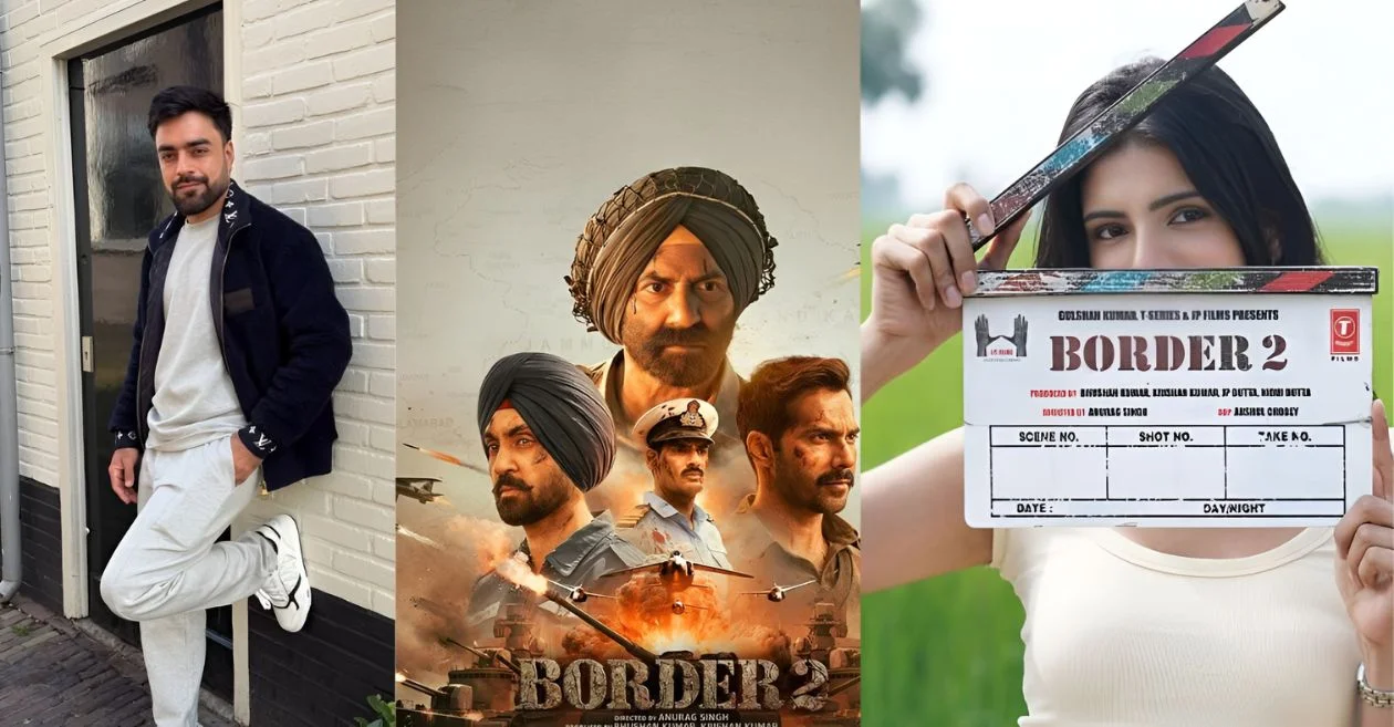 Rashid Khan de Afganistán promete ver Border 2 de Sunny Deol; Varun Dhawan y Suniel Shetty comparten reacciones invaluables