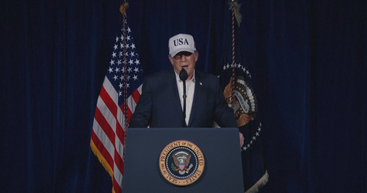 Trump anuncia el inicio de “importantes operaciones de combate en Irán”