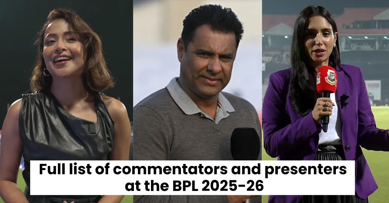 BPL T20 2025-26: lista completa de comentaristas y presentadores de la Premier League de Bangladesh