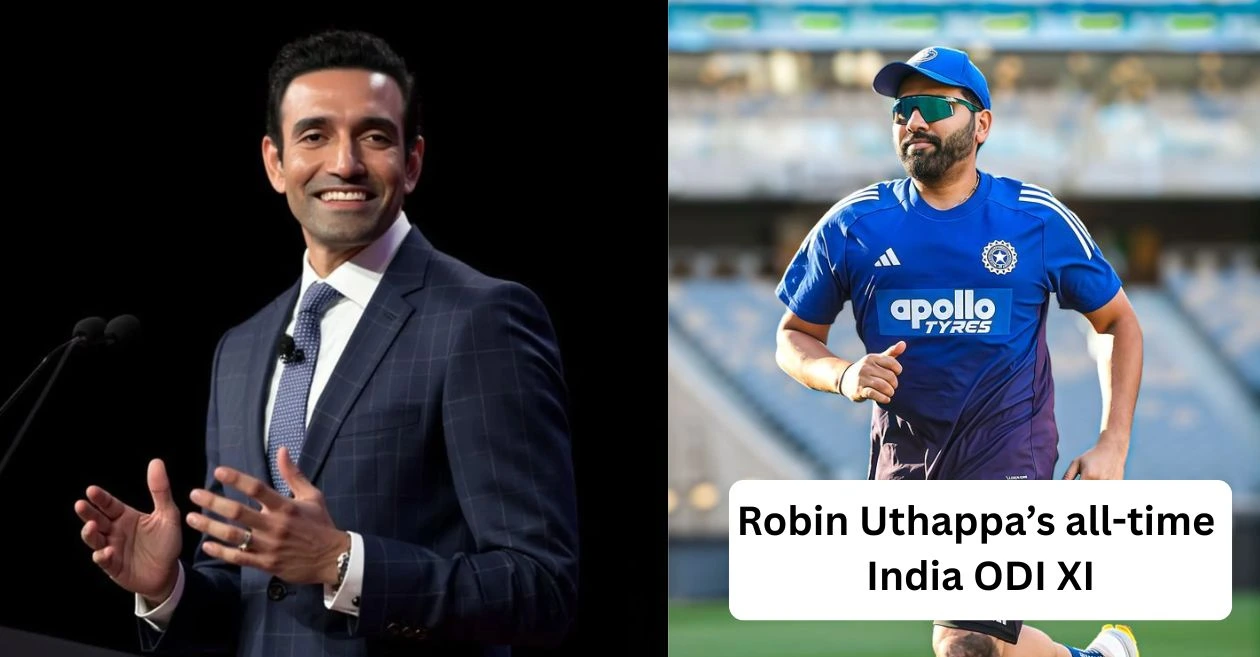 Robin Uthappa revela el ODI XI indio de todos los tiempos; No hay lugar para Rohit Sharma.