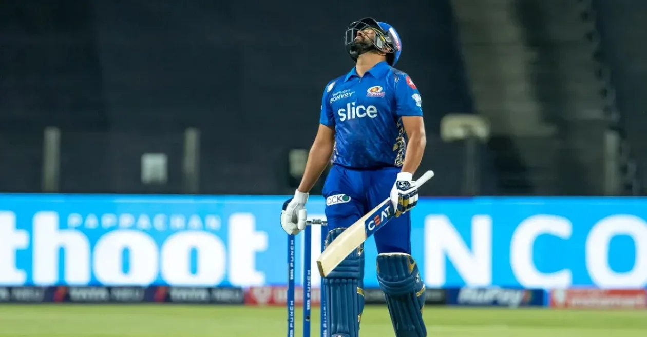 Rohit Sharma iguala el récord no deseado durante el choque MI-RR en IPL 2026