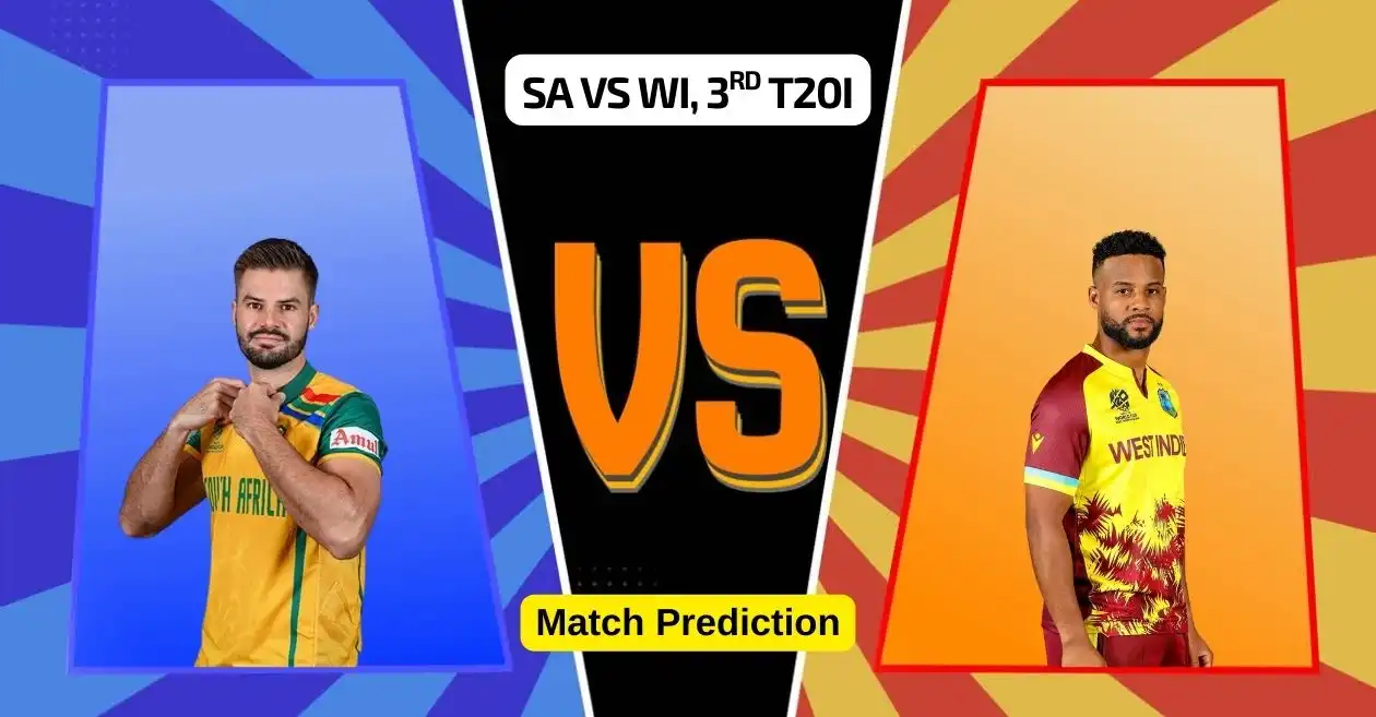 Predicción SA vs WI 2026 3.er T20I: ¿Quién ganará el partido de hoy entre Sudáfrica y las Indias Occidentales?