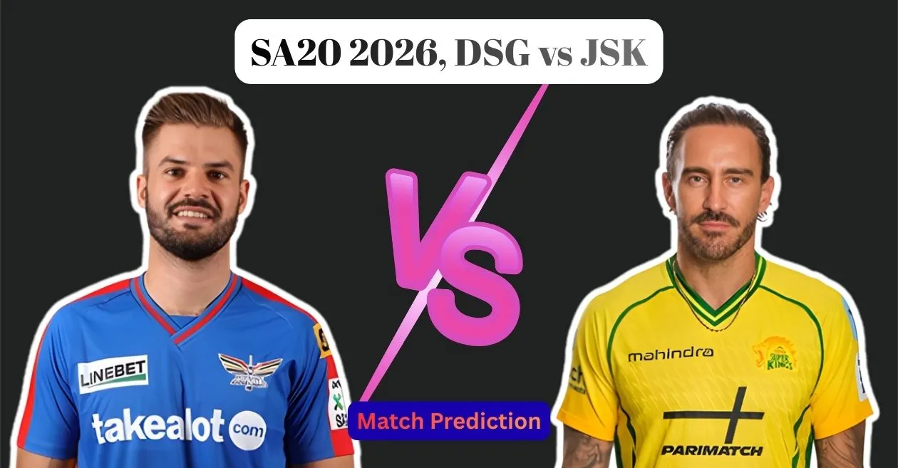 SA20 2026, Predicción del partido DSG vs JSK: ¿Quién ganará el partido de hoy entre los Super Giants de Durban y los Super Kings de Joburg?