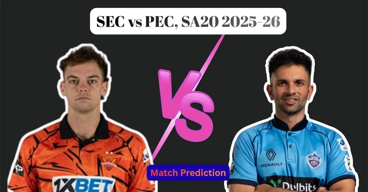 SEC vs PC, SA20 2025-26, Predicción del partido: ¿Quién ganará el partido de hoy entre Sunrisers Eastern Cape y Pretoria Capitals?