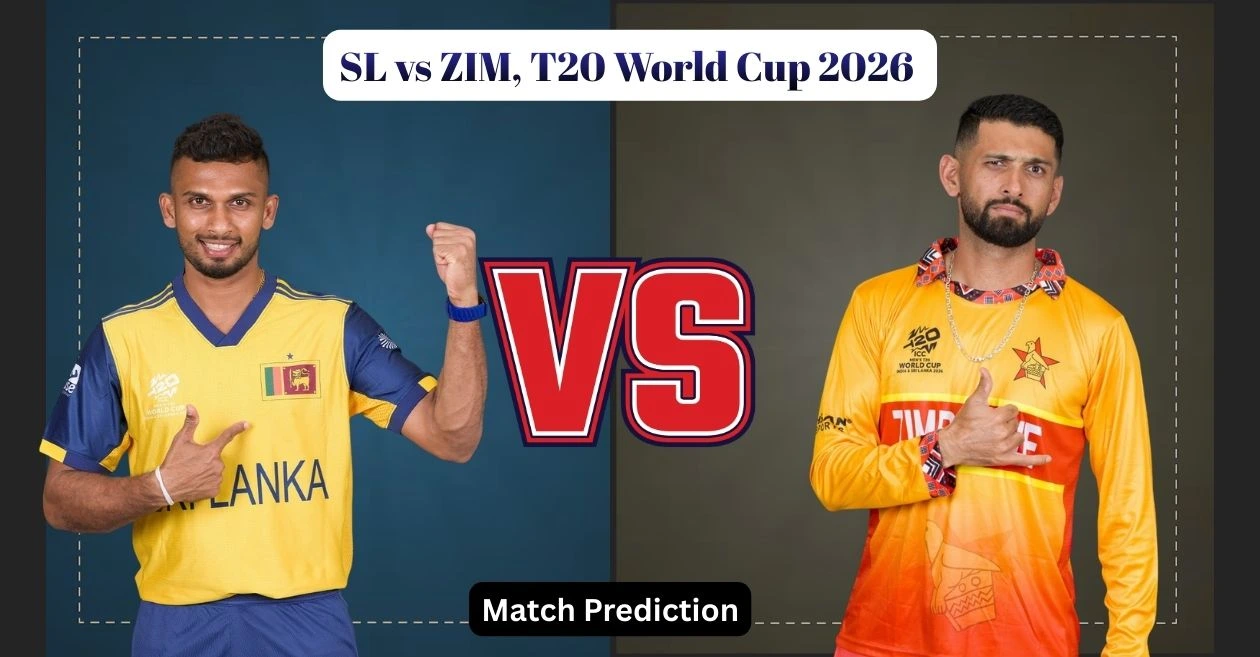 Predicción del partido SL vs ZIM, Copa del Mundo T20 2026: ¿Quién ganará el partido de hoy entre Sri Lanka vs Zimbabwe?
