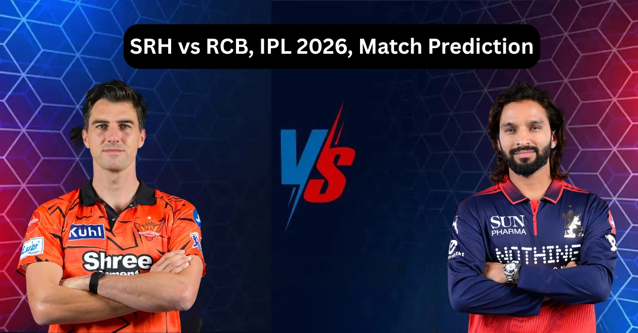 SRH vs RCB, IPL 2026, predicción del partido: ¿Quién ganará el partido de hoy entre Sunrisers Hyderabad y Royal Challengers Bengaluru?