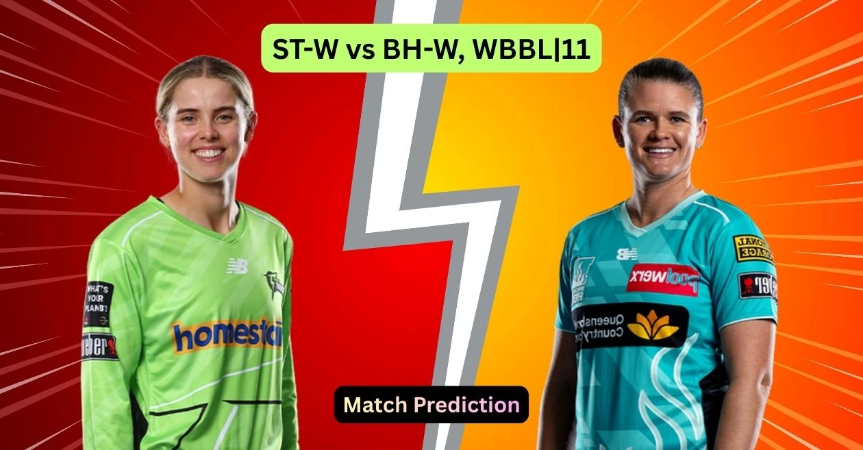 ST-W vs BH-W, WBBL | Predicción del partido 11: ¿Quién ganará el partido de hoy entre Sydney Thunder y Brisbane Heat?