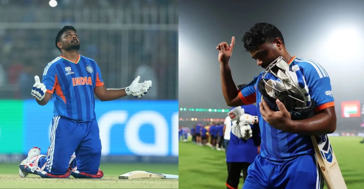 Sanju Samson recuerda sus actuaciones de bateo que impulsaron a India a las semifinales de la Copa Mundial T20 2026.