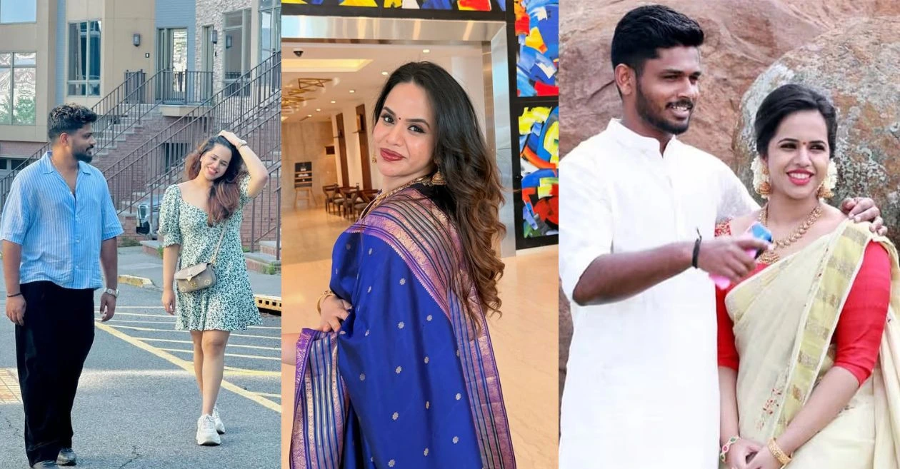 La esposa de Sanju Samson: todo lo que necesitas saber sobre el pilar de poder del bateador estrella Charulatha Remesh