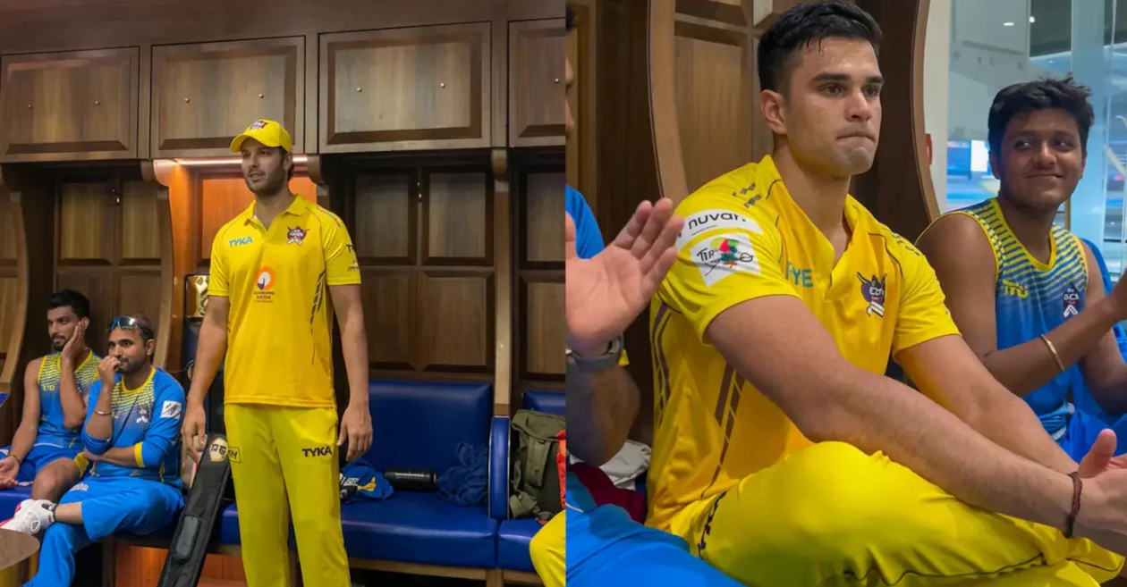 MIRAR: Shivam Dube elogia a Arjun Tendulkar por su actuación ganadora durante la Liga T20 de Mumbai