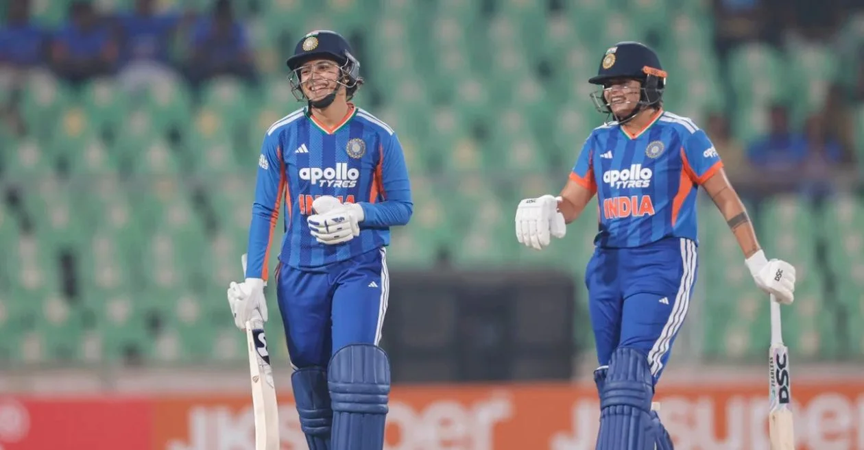 La brillante actuación de Smriti Mandhana y Shafali Verma selló la gran victoria de India contra Sri Lanka en el cuarto T20I.