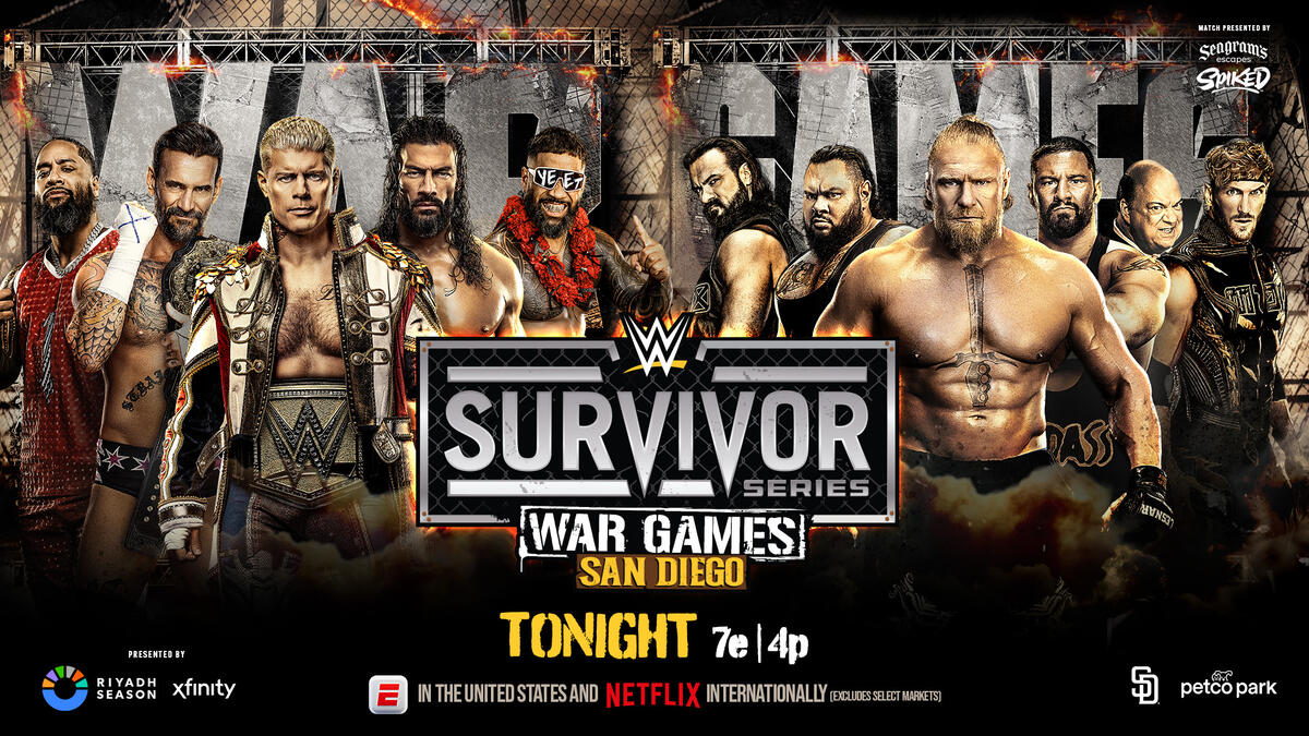 Survivor Series: Wargames presentará un enfrentamiento épico entre superestrellas de la WWE