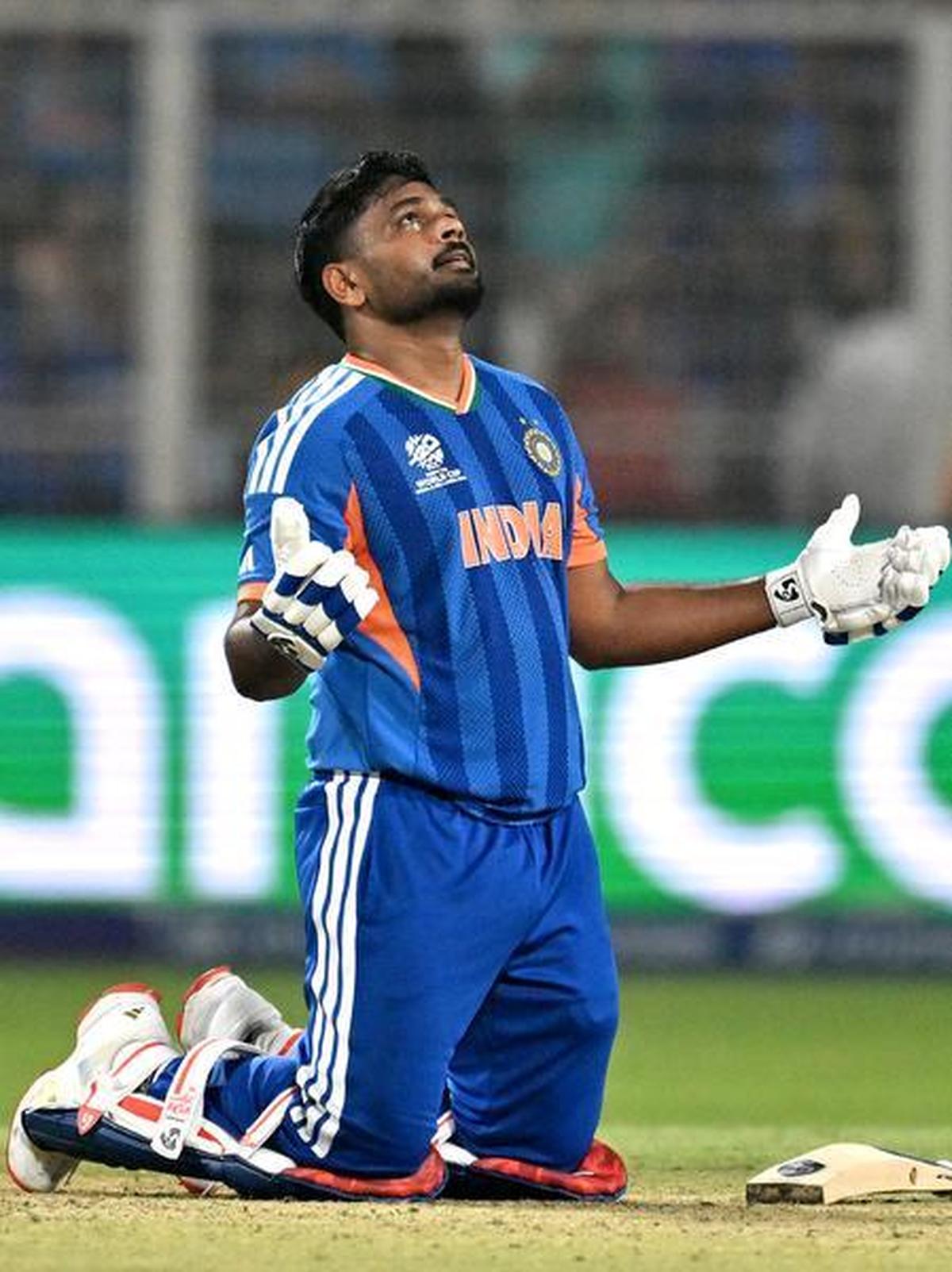 Brillante actuación de Sanju Samson para la India contra las Indias Occidentales