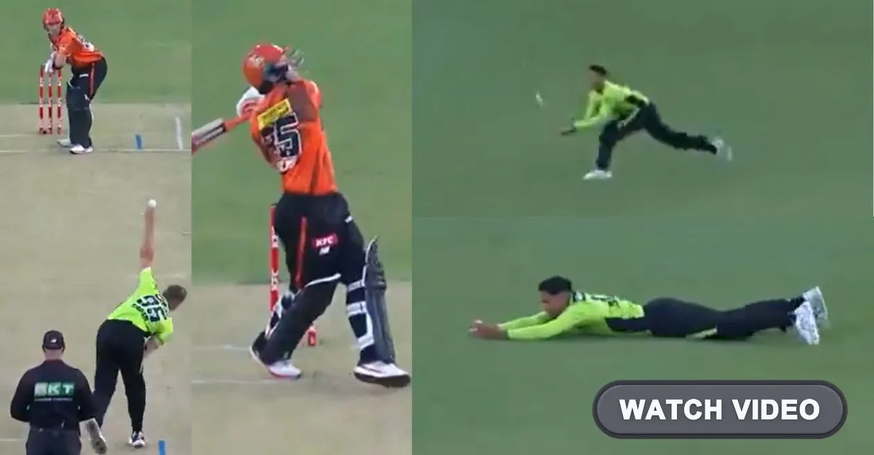 MIRAR: Tanveer Sangha hace una atrapada sensacional en picado para despedir a Josh Inglis en BBL | 15