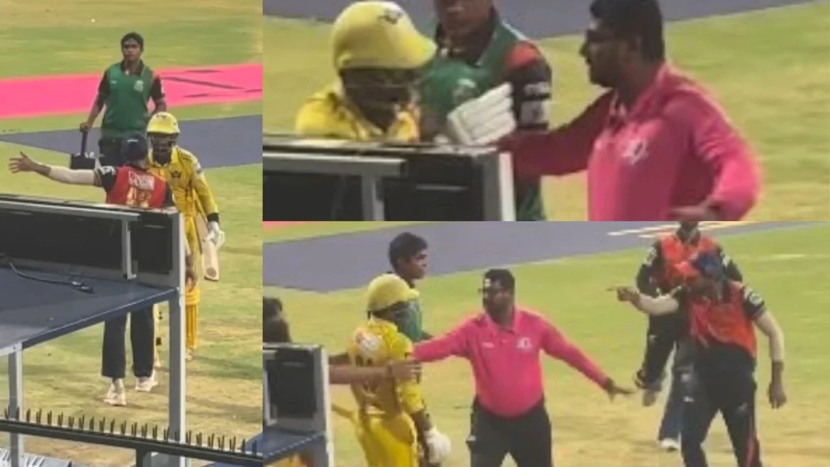 MIRAR: Los ánimos se caldean cuando los jugadores se involucran en un acalorado altercado en el campo durante la final de la Mumbai T20 League 2026