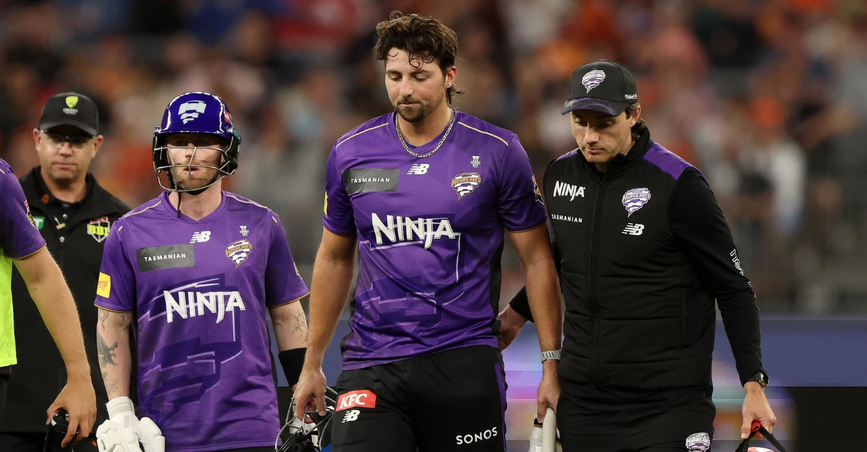 BBL|15: La lesión de Tim David obstaculiza la victoria de los Hobart Hurricanes sobre los Perth Scorchers