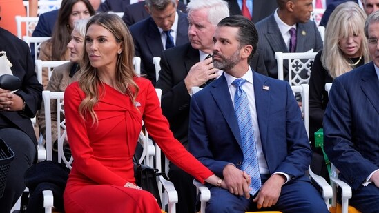 ¿Trump Jr. está considerando el salón de baile de la Casa Blanca para casarse con Bettina Anderson?