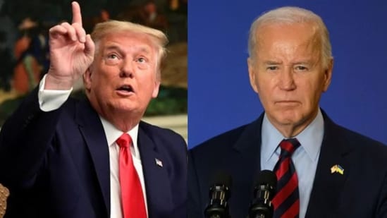 Trump dice que Biden parecía “tan blanco” durante el debate de 2024 y afirma que “algo pasó” | Video