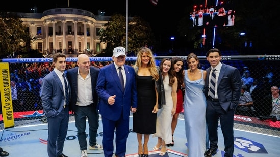 Trump celebra su 80 cumpleaños con histórico evento de UFC en la Casa Blanca: lo más destacado aquí