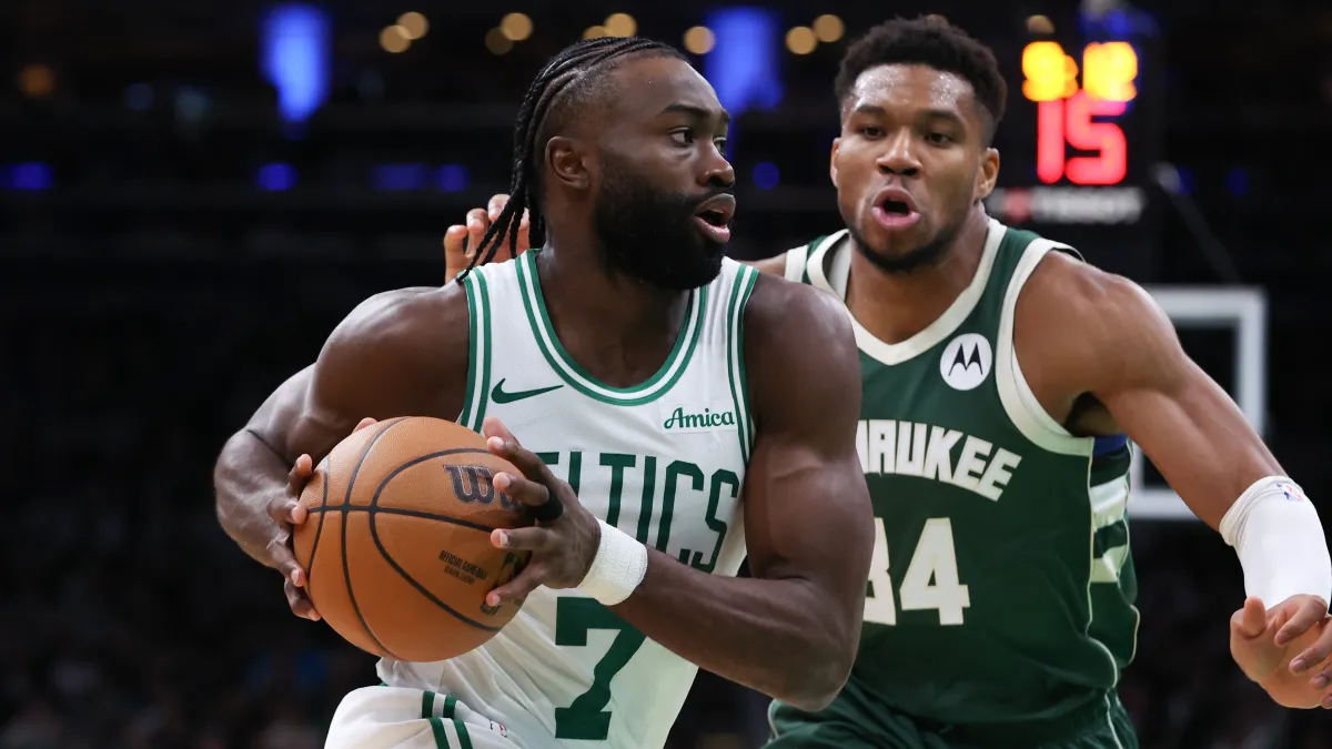 Los Celtics hacen todo lo posible con el movimiento de Jaylen Brown para ganar el sorteo de Giannis Antetokounmpo