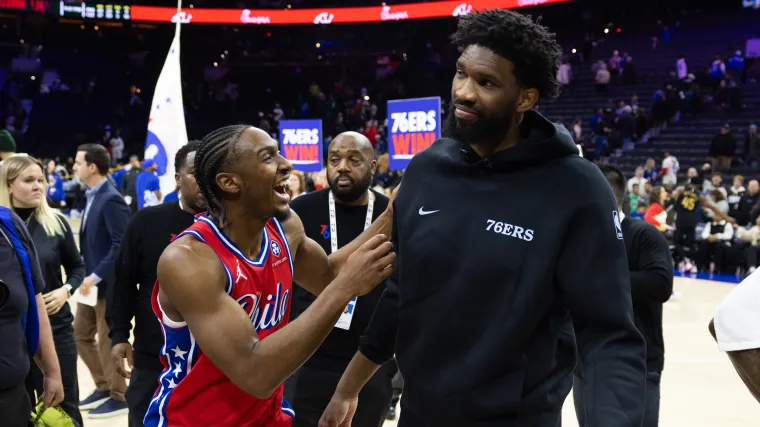 Tyreese Maxey está encantado de ver a Joel Embiid feliz y saludable con los 76ers