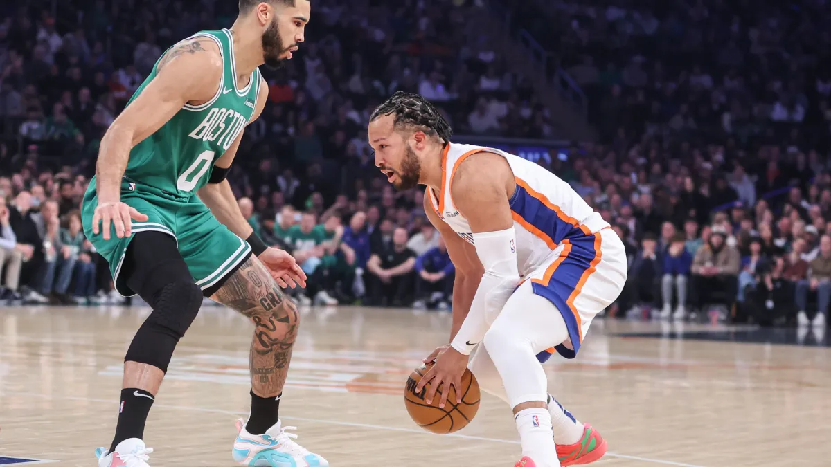 Jayson Tatum está feliz de que Jalen Brunson y OG Anunoby finalmente ganen para los Knicks