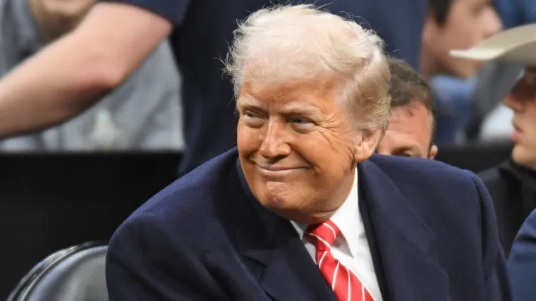 ¿Está Donald Trump en las finales de la NBA? Actualizaciones en vivo sobre el programa del Juego 3 del Presidente Knicks vs. Spurs