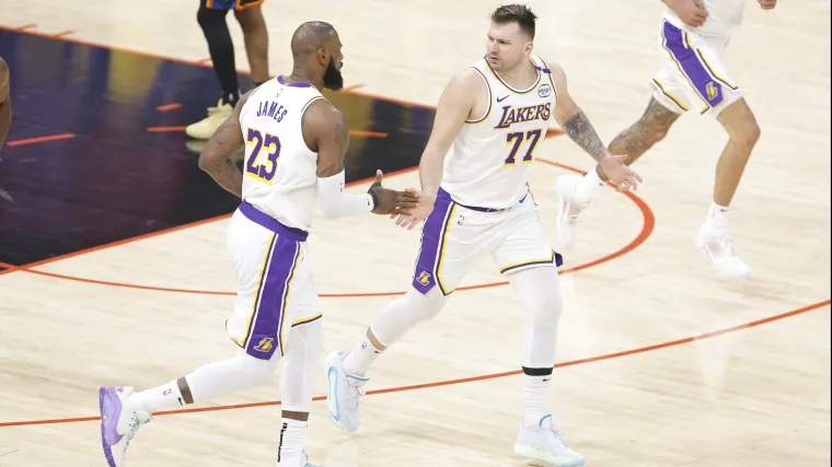 LeBron James sintió que Luka Doncic no se sentía cómodo disparando a un potencial ganador del juego