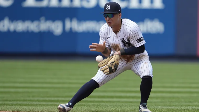 Los Yankees tienen disponible al reemplazo adecuado de Anthony Volpe, pero no Nueva York