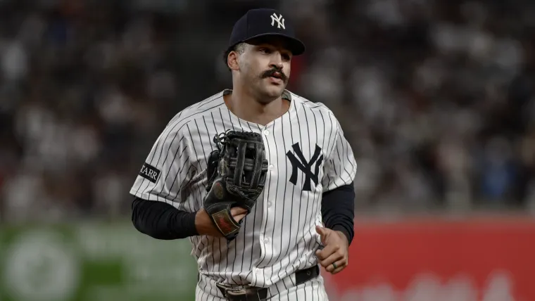 Trent Grisham de los Yankees pierde el 95% de probabilidad de atrapar en la primera entrada de la temporada