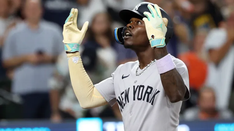 Jazz Chisholm de los Yankees cree que es el segundo Shohei Ohtani y que puede unirse al club 50-50.