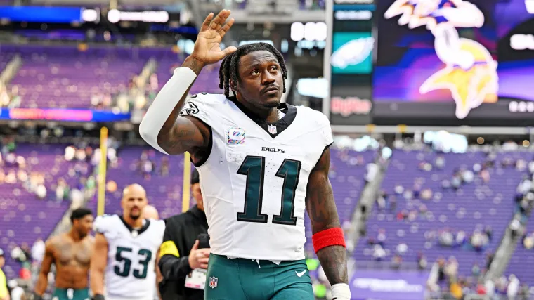 AJ Brown denuncia la ofensiva de los Philadelphia Eagles en una transmisión de Twitch después de otra mala actuación