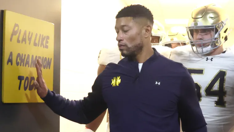 Marcus Freeman utiliza el Today Show para presentar al comité de la CFP