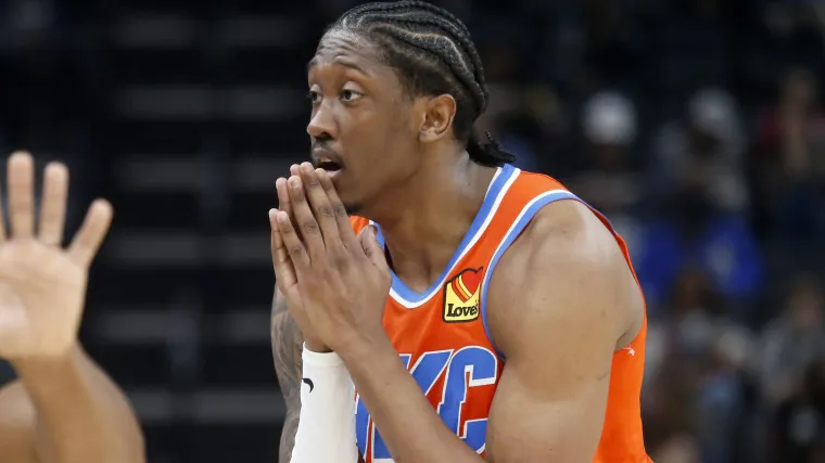 Jalen Williams abandonó el Juego 2 contra Phoenix con una distensión en el tendón de la corva izquierdo