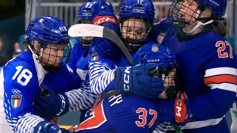 Box Score de EE. UU. vs.Italia: estadísticas completas del partido de cuartos de final de hockey femenino olímpico de 2026