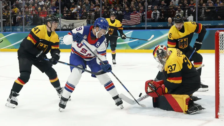 Resultados en vivo de EE. UU. vs Alemania, actualizaciones y momentos destacados del juego olímpico de hockey masculino de 2026