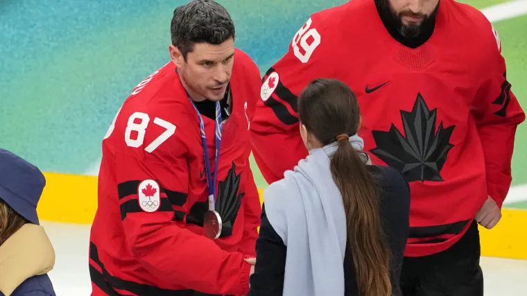 El canadiense Sidney Crosby explica la decisión de los Juegos Olímpicos de no jugar tras perder ante el equipo de EE. UU.