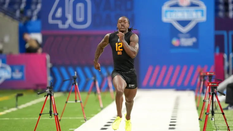 Dion Burks 40 veces: Oklahoma WR ayuda a seleccionar acciones mostrando una velocidad de élite