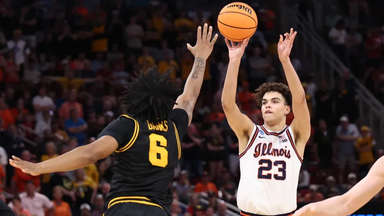 Estadísticas del torneo de la NCAA de Keaton Wagler: el estudiante de primer año poco reclutado lleva a Illinois a la primera Final Four desde 2005