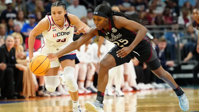 Ganadores y perdedores en vivo de la Final Four femenina de la NCAA: actualizaciones sobre Carolina del Sur, UConn, Texas, UCLA