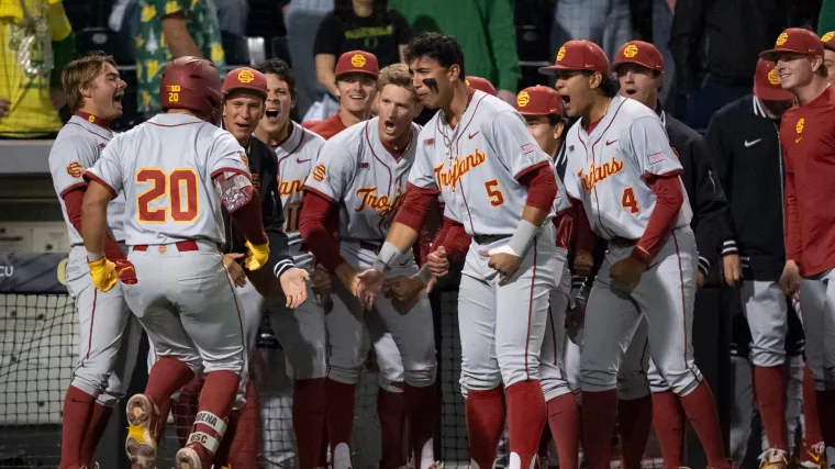 Puntuación de la caja de béisbol del estado de Texas vs. USC: estadísticas en vivo del juego 1 del campeonato de béisbol de la NCAA