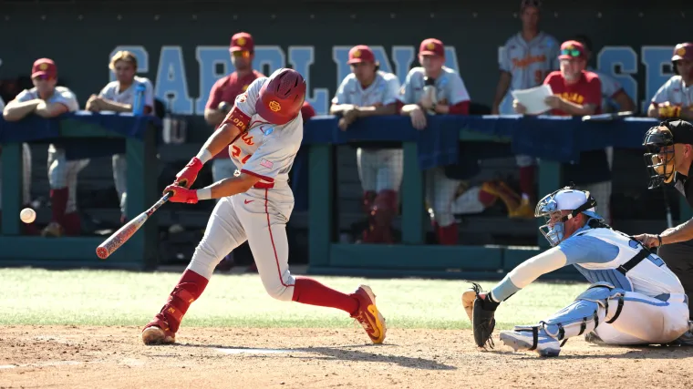 Puntuación de la caja de béisbol de USC vs Carolina del Norte: estadísticas completas del juego de campeonato de béisbol de la NCAA