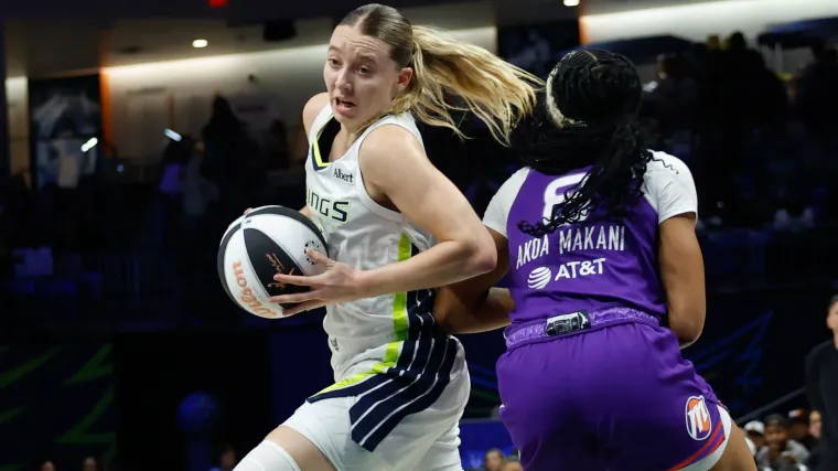 Las estadísticas de Paige Buekers fueron increíbles esta noche en la victoria de Wings sobre Mercury