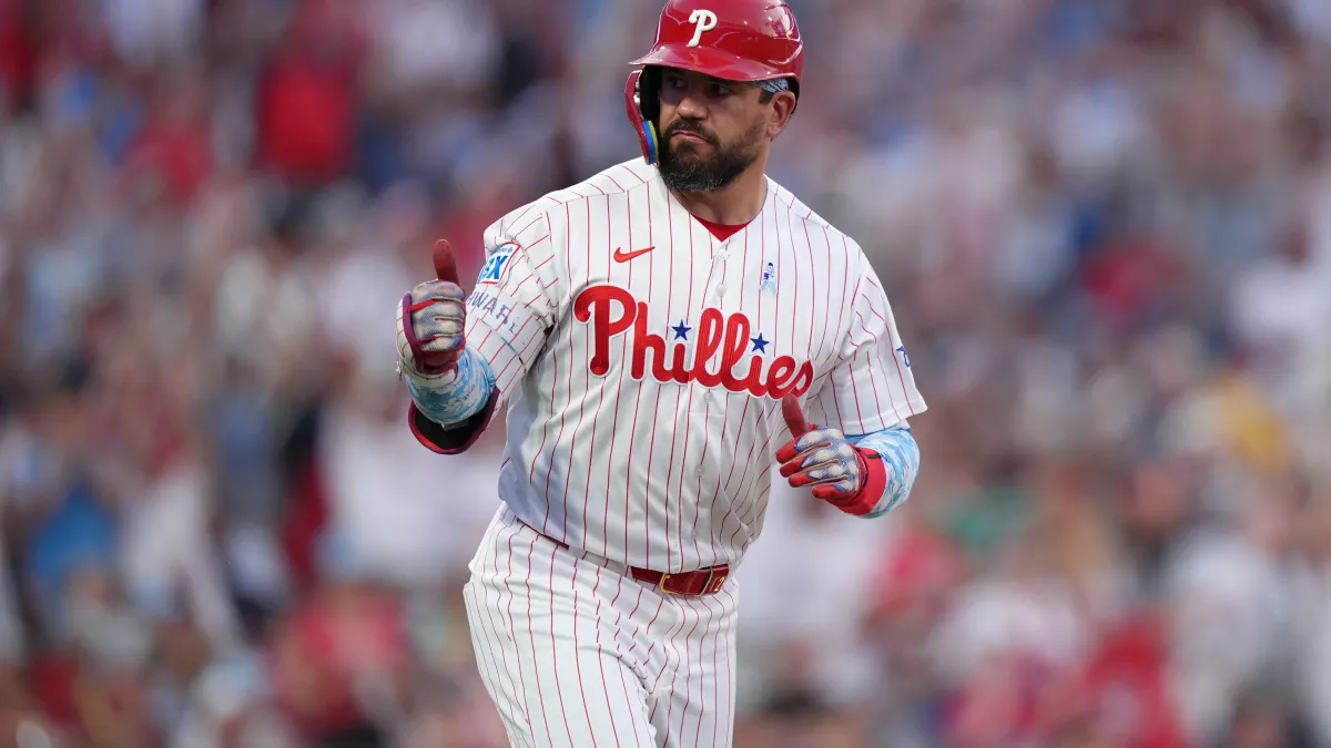 Kyle Schwarber de los Filis rompió un récord y Babe Ruth fue el siguiente