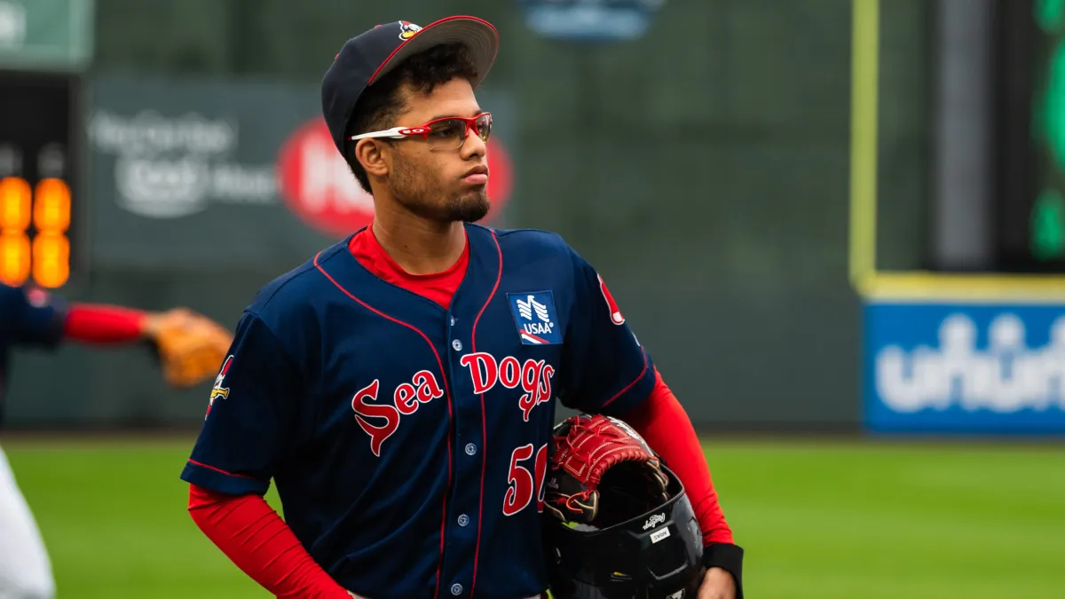 El ascenso de Franklin Arias a AAA podría poner al mejor prospecto de los Medias Rojas en la vía rápida hacia las mayores