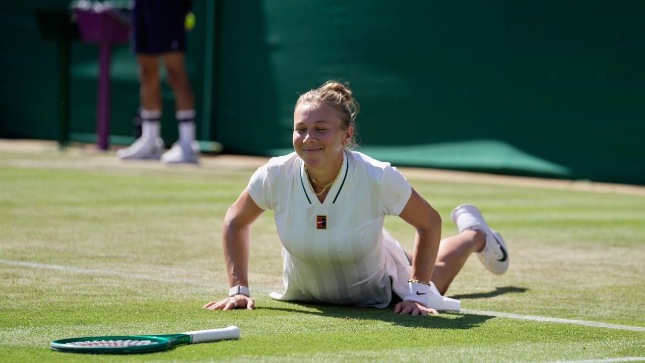 Anisimova evita una sorpresa en Wimbledon con 20 aces en la victoria sobre Kenin