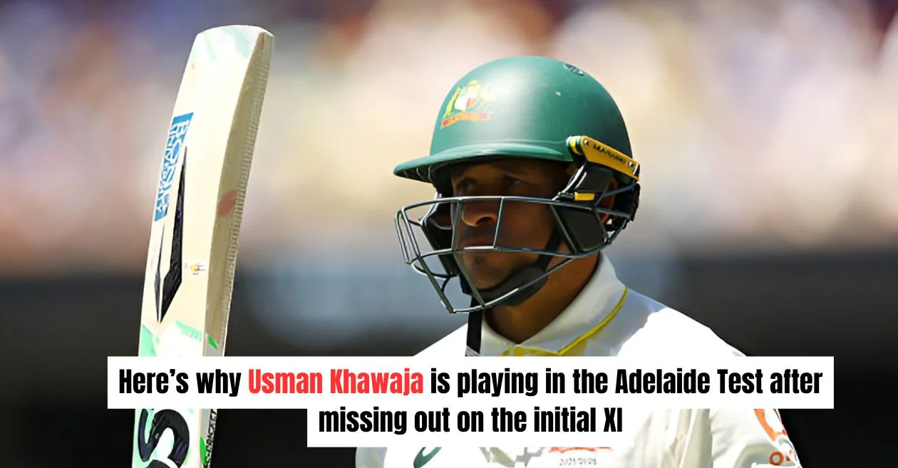 Ashes 2025-26: Explicación: ¿Por qué Usman Khawaja juega en el Adelaide Test a pesar de haber sido excluido inicialmente?