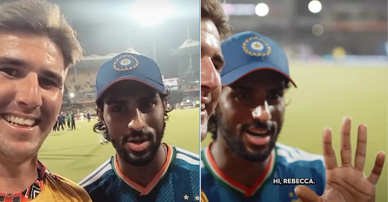 VIDEO: La respuesta de Tilak Varma a la hermana de Brad Evans está ganando corazones