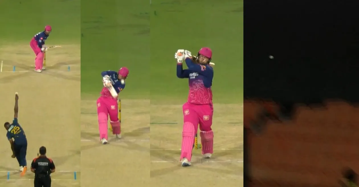 IPL 2026 (MIRAR): Vaibhav Suryavanshi realiza un seis tiros estilo Kohli a Kagiso Rabada durante el Clasificatorio 2 GT vs RR