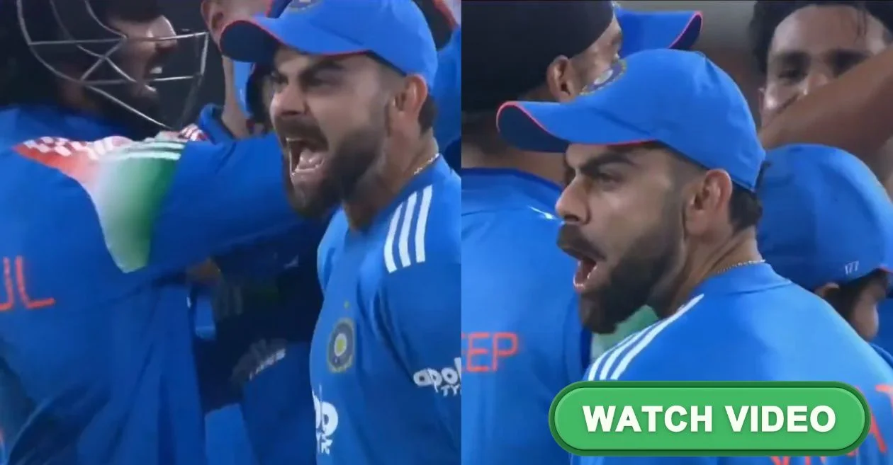 IND vs SA (MIRAR): La apasionada celebración de Virat Kohli ilumina Ranchi después del terreno crucial de Kuldeep Yadav en el primer ODI